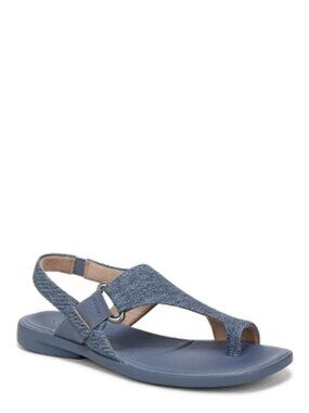 SOUL Naturalizer Freya Flat Denim Sandal.  Sz: 6.5
